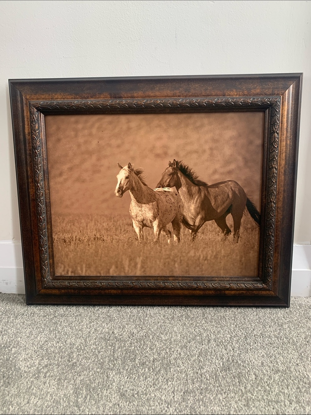Framed Horses Wall Art